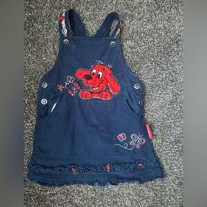 Clifford the Big Red Dog Overall Dress